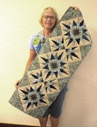 Jan Westerman - Cactus Flower Table Runner